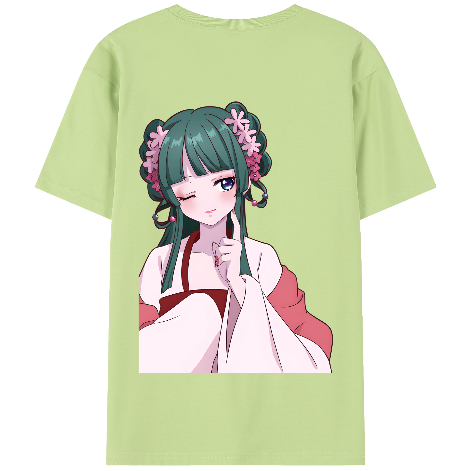 （画像用） 薬屋のひとりごと The Apothecary Diaries 綿100％半袖Tシャツ（背面プリント）